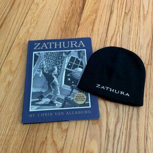 Sony Pictures ZATHURA movie book & hat, Chris Van Allsburg